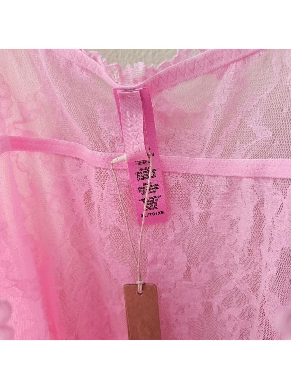 SKIMS Stretch Lace Babydoll Open Front - Picture 5 of 7